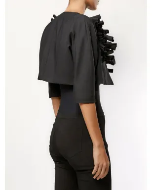 Comme Des Garçons クロップドジャケット - サムネイル3