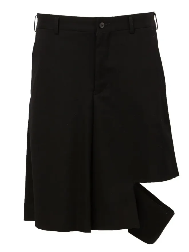 Comme des Garçons Homme Plus Comme des Garçons Homme Plus カットアウトショーツ - ブラックの商品画像