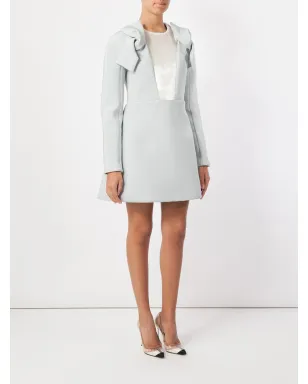 Delpozo リボンディテールの長袖ドレス - サムネイル2