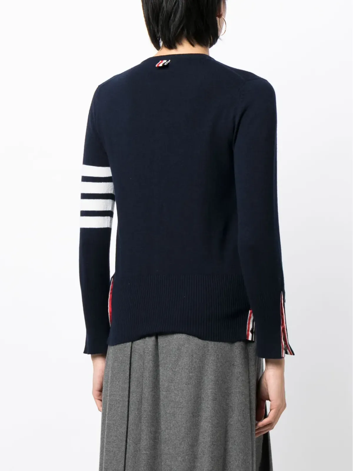 Thom Browne 4バー・ストライプ カーディガン - 画像4
