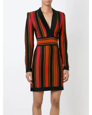 Balmain ストライプドレス - サムネイル3