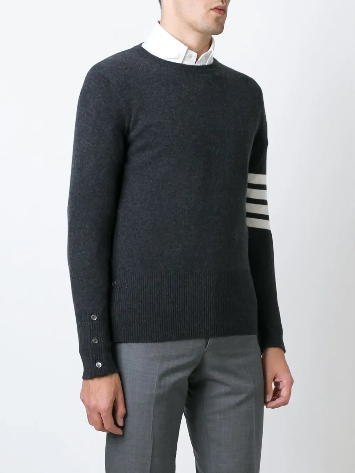 Thom Browne 4-Bar カシミヤ ジャンパー - 画像3