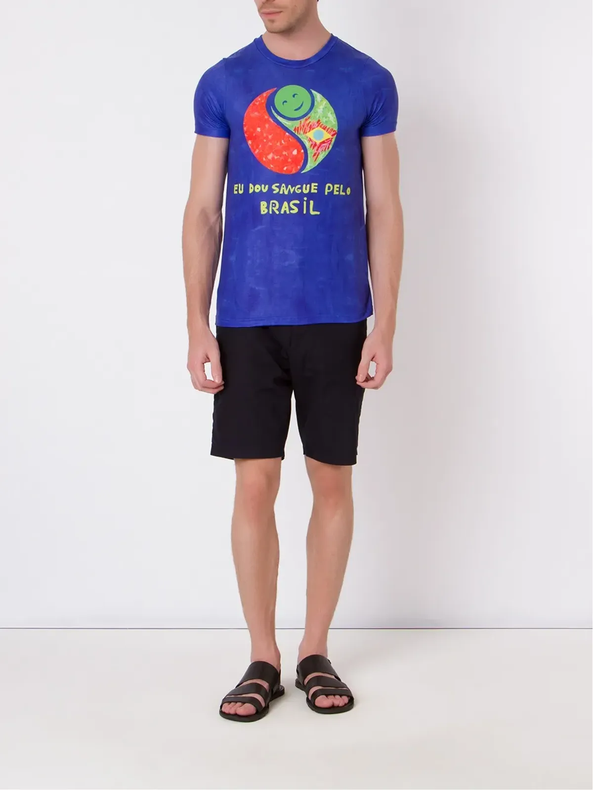 Amir Slama グラフィックプリントTシャツ - ブルー - 画像2