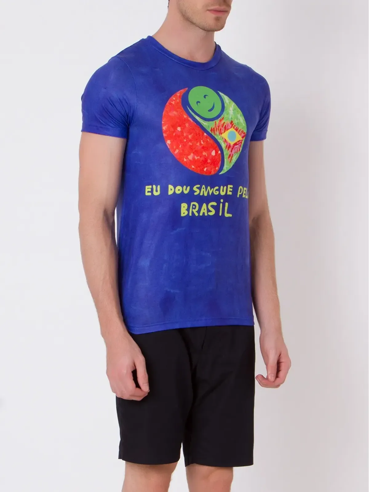 Amir Slama グラフィックプリントTシャツ - ブルー - 画像3