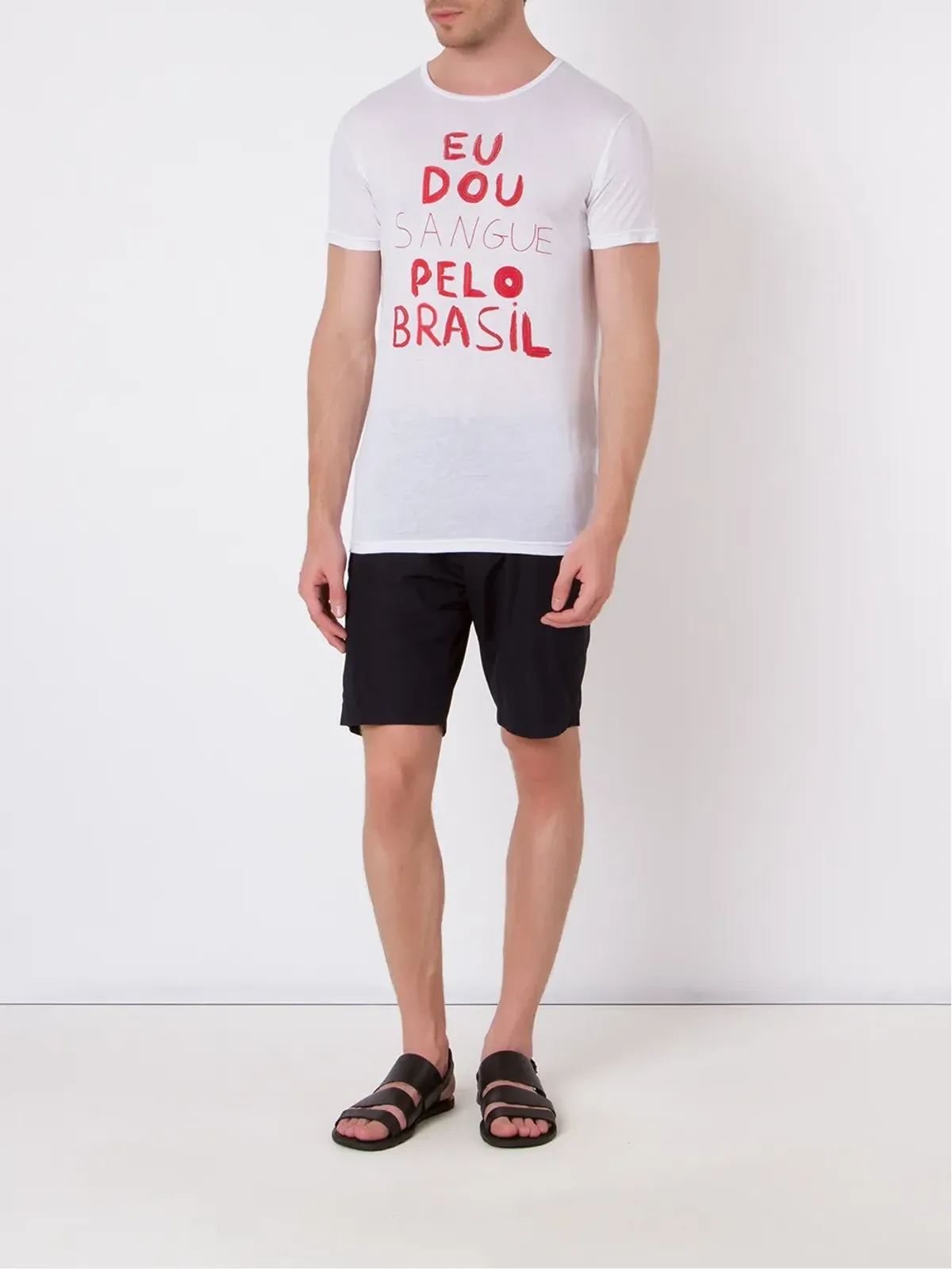 Amir Slama Eu Dou Sangue Tシャツ - 画像2