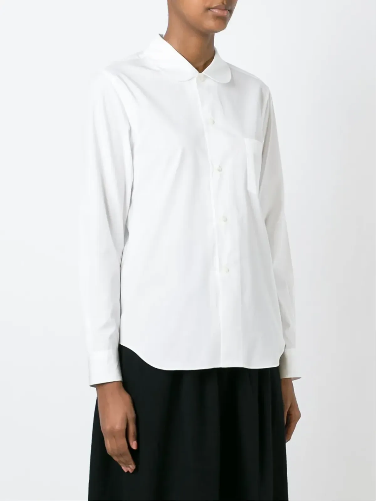 Comme Des Garçons Girl ピーター・パンカラー オーバーサイズシャツ - 画像3