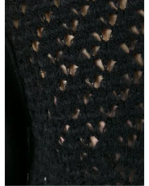 Comme Des Garçons ルーズニットセーター ブラック - サムネイル5