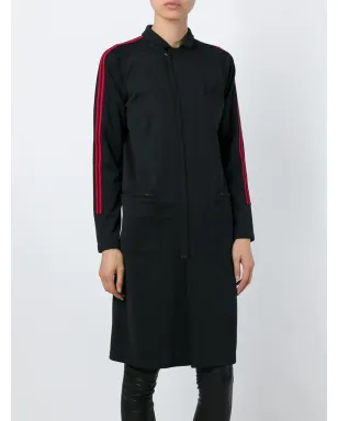 Comme Des Garçons Comme Des Garçons ロングライン ジャージー オーバーコート - サムネイル3
