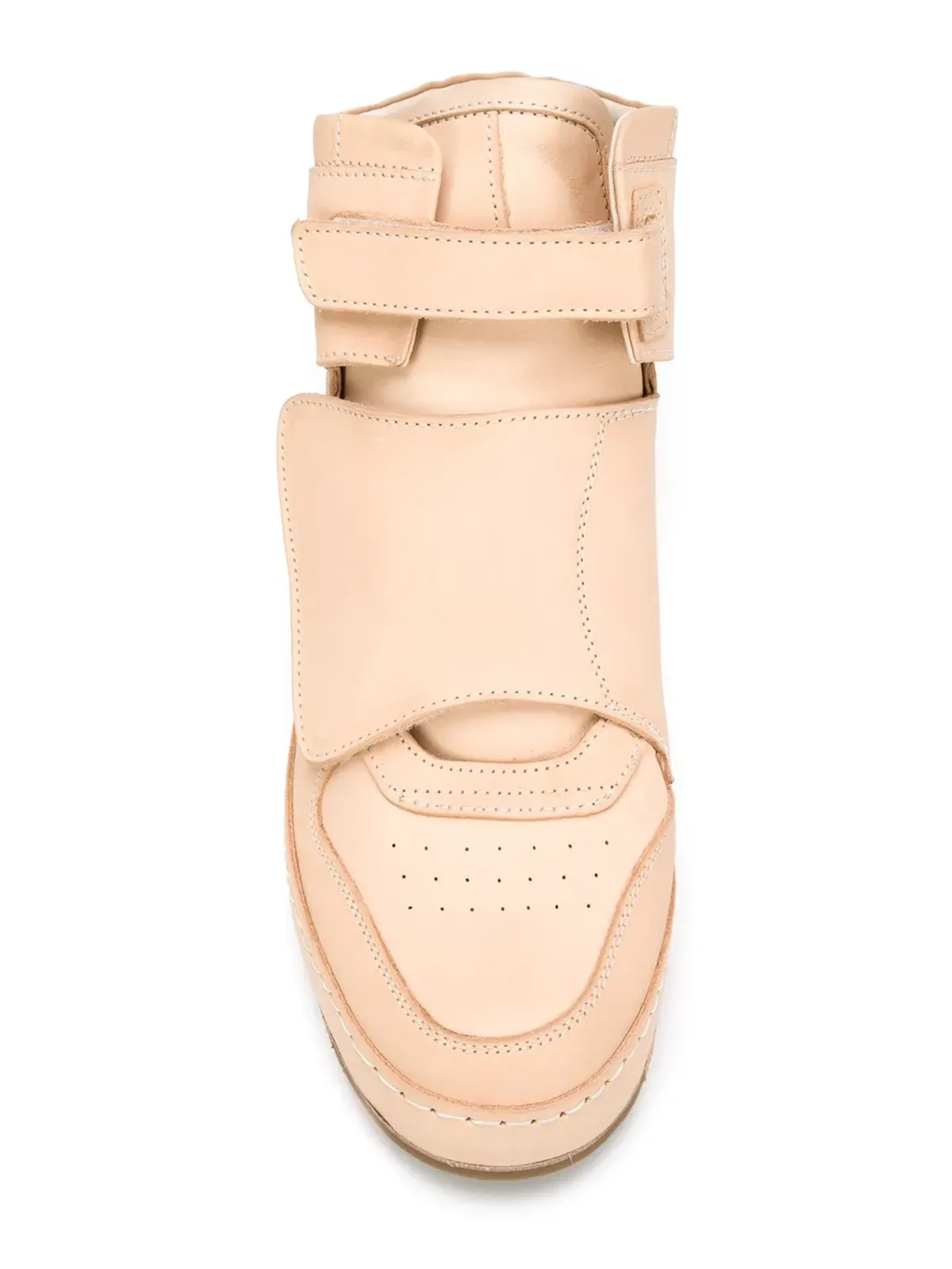 Hender Scheme フック＆ループストラップ・ハイカットスニーカー - 画像4