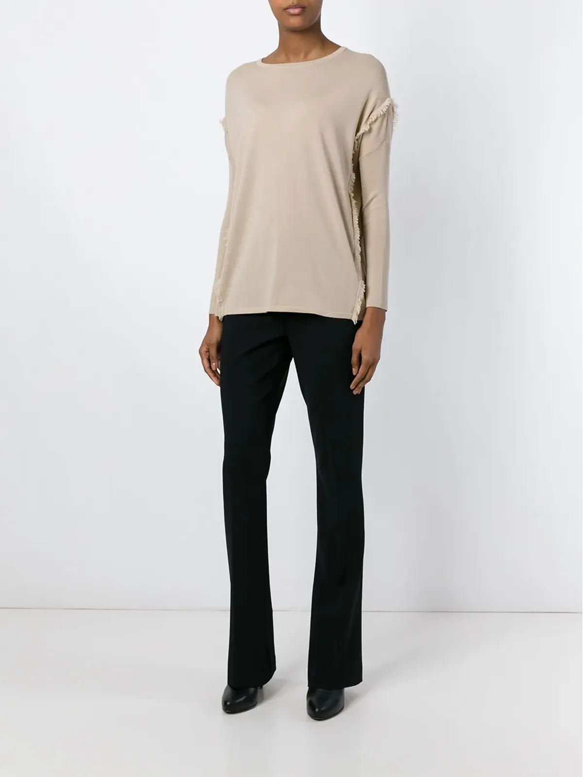 Ralph Lauren Collection フリンジ付きセーター - 画像2