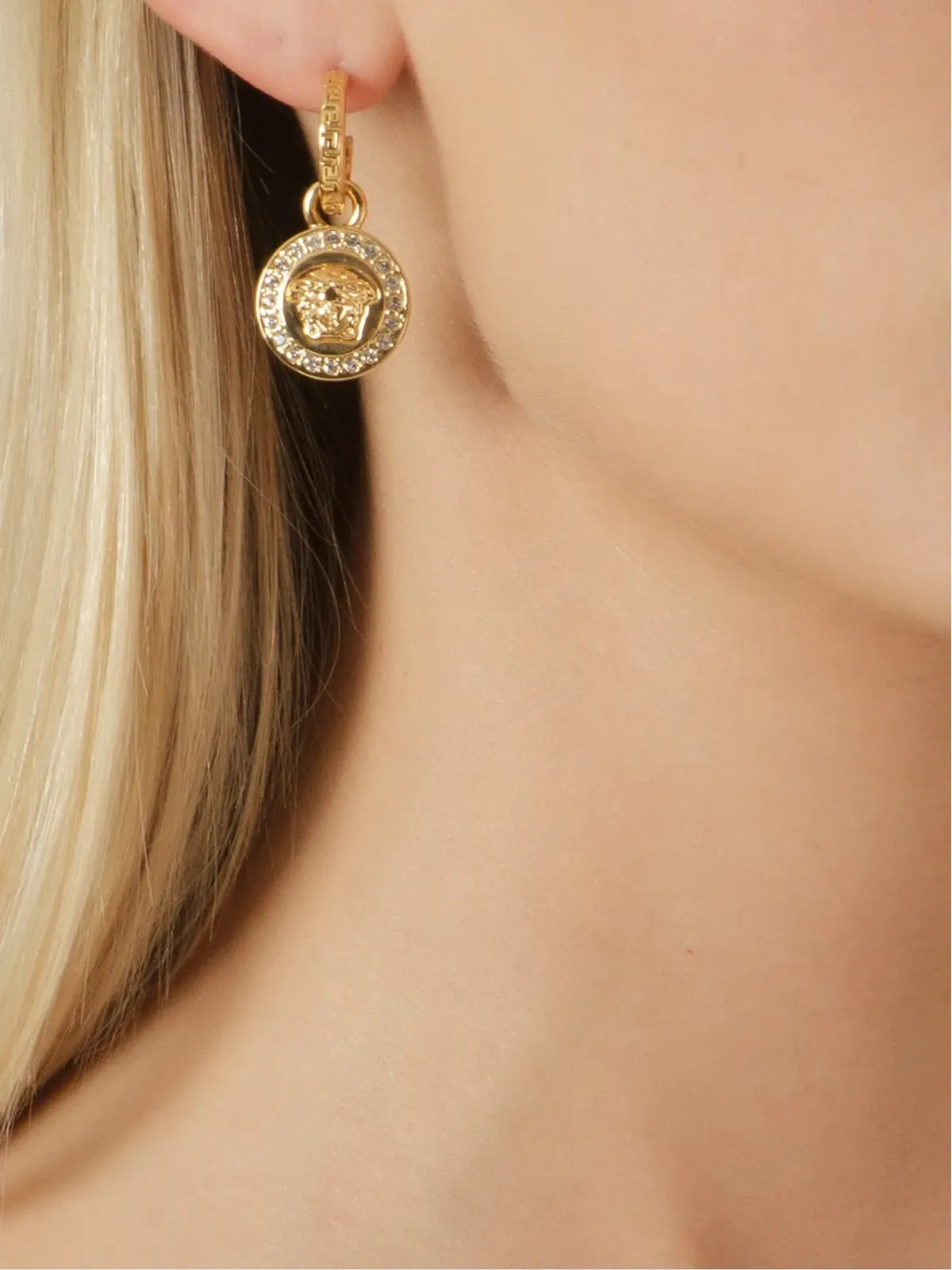 Versace La Medusa Greca イヤリング - 画像3