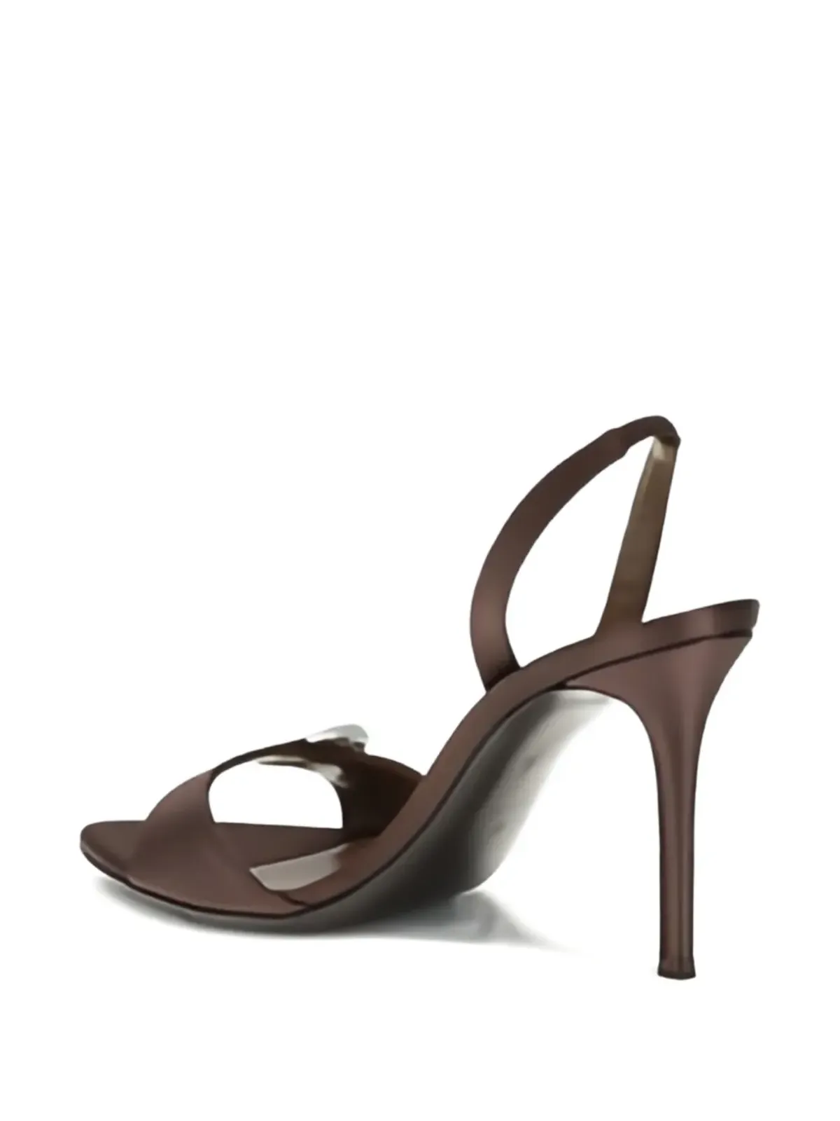 Giuseppe Zanotti バックルディテール サンダル - ブラウン - 画像4