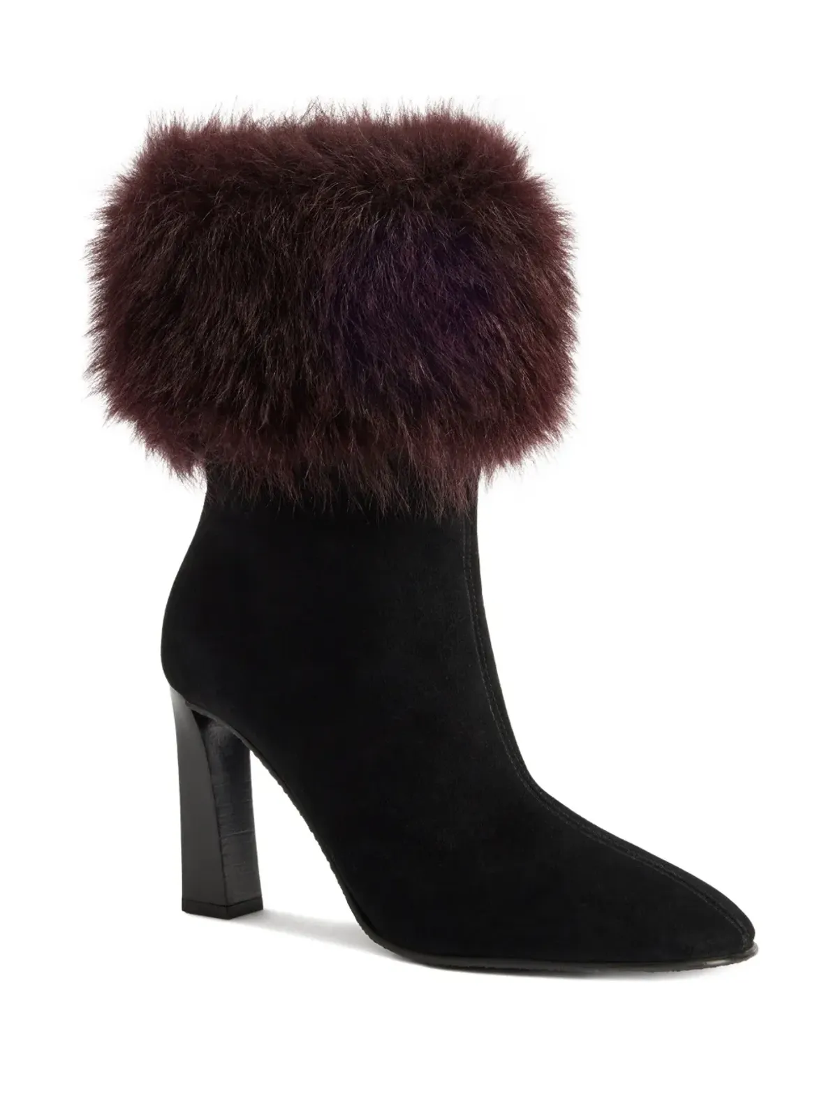Giuseppe Zanotti Gstaad フェイクファー ブーツ - ブラック - 画像2
