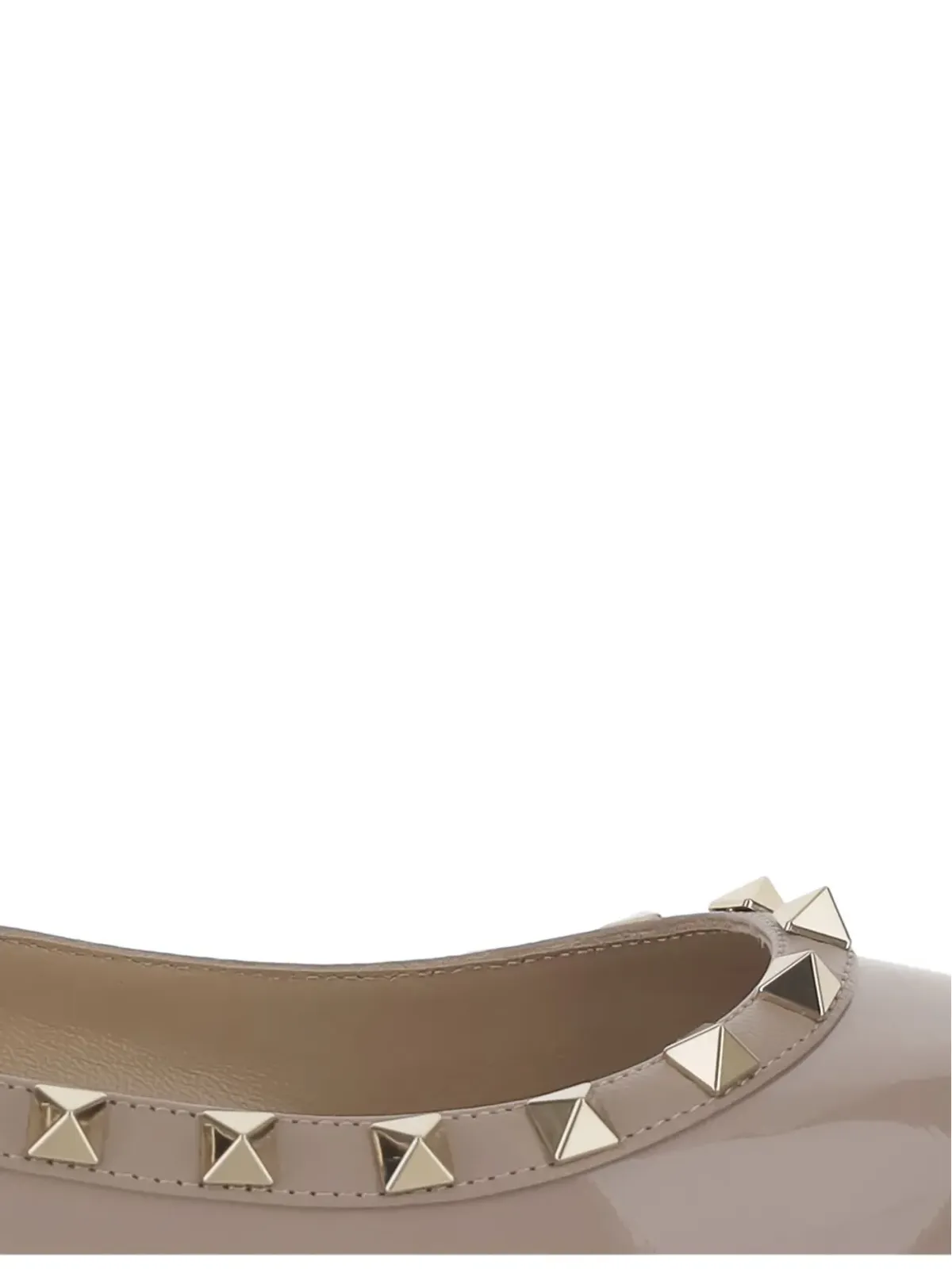 Valentino Garavani Rockstud パテントレザー バレエフラット - 画像5