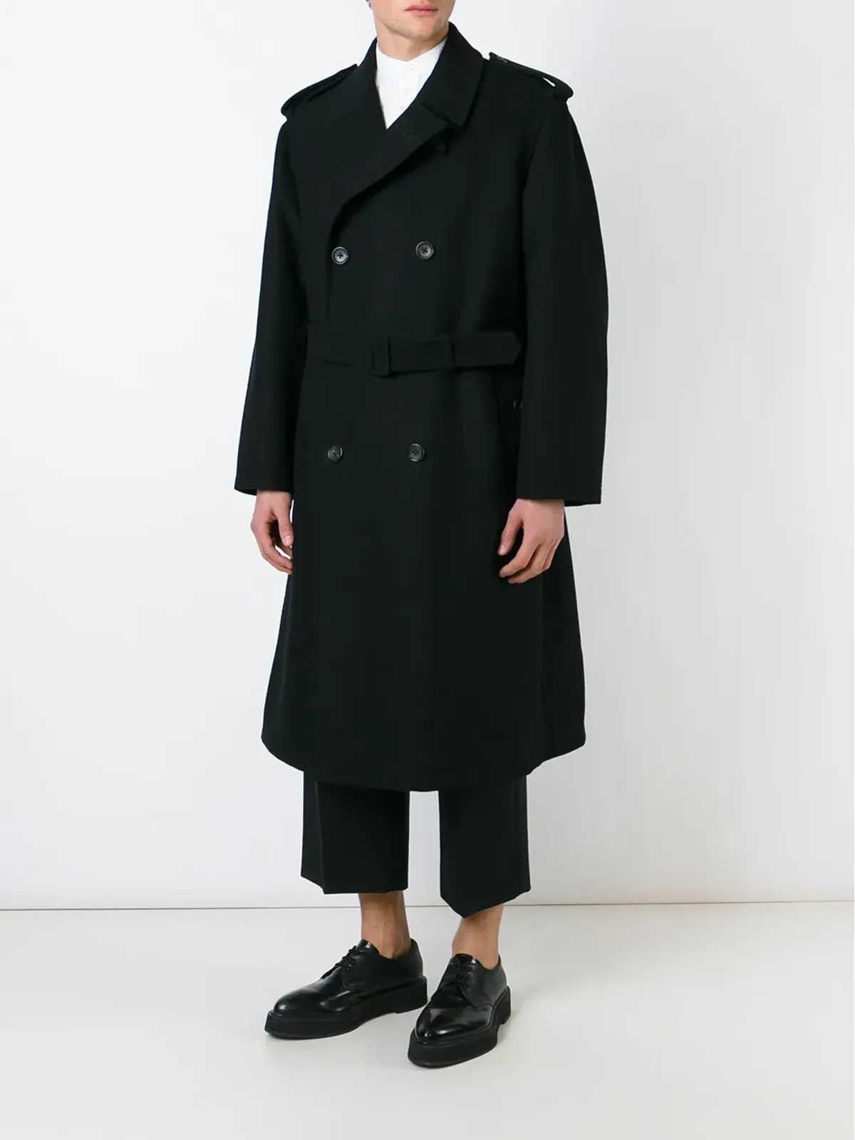 Yohji Yamamoto Pre-Owned トレンチコート - 画像2