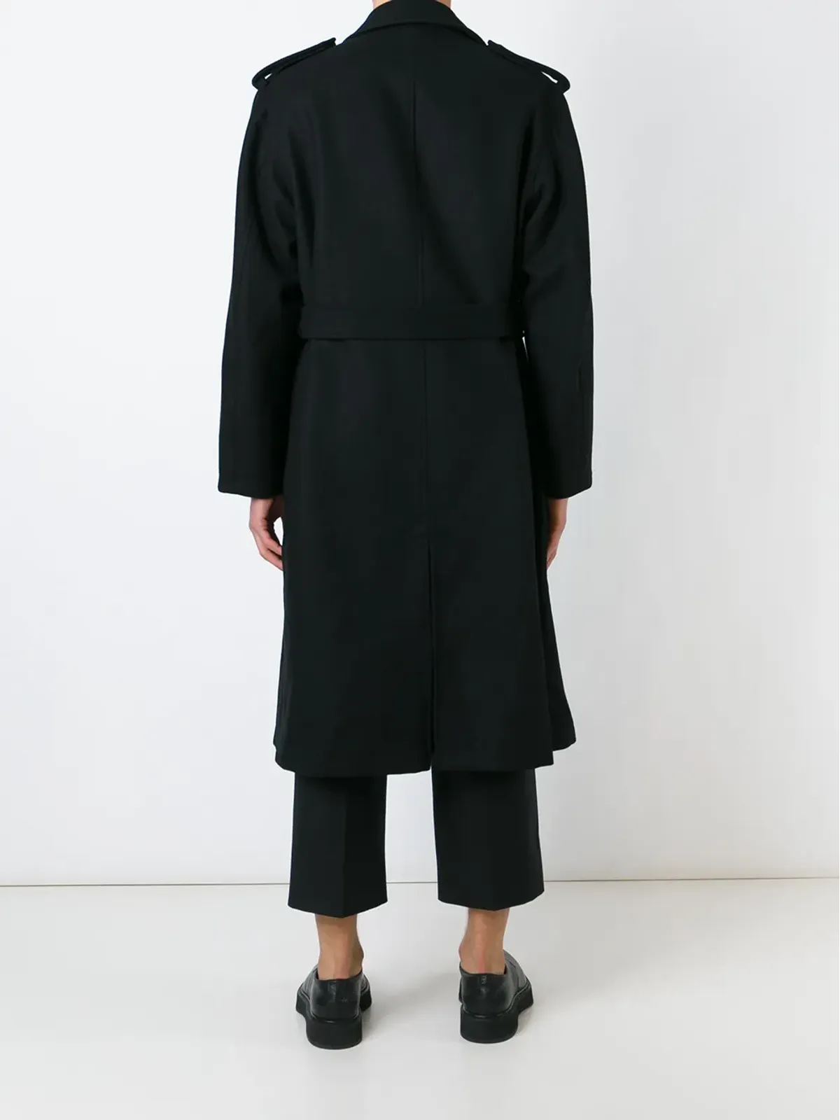 Yohji Yamamoto Pre-Owned トレンチコート - 画像4