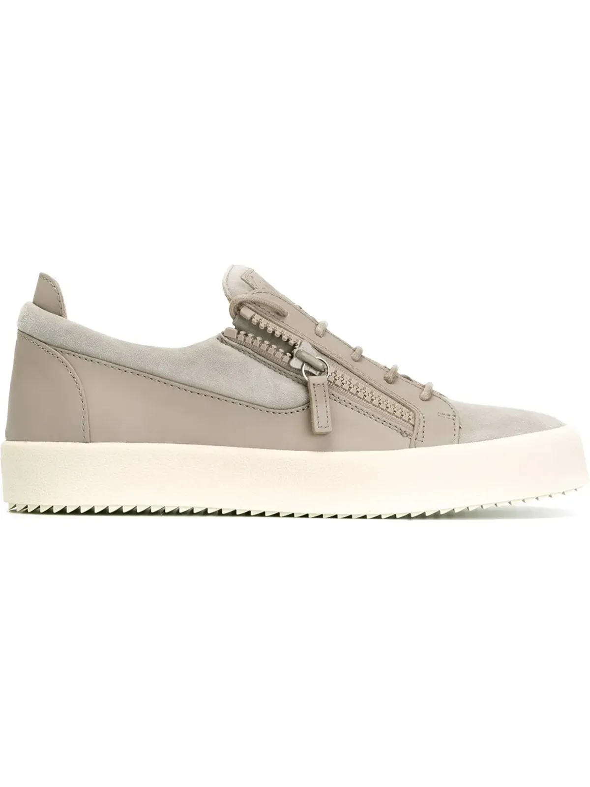 Giuseppe Zanotti フランキー ロー・トップスニーカー - グレー - 画像1