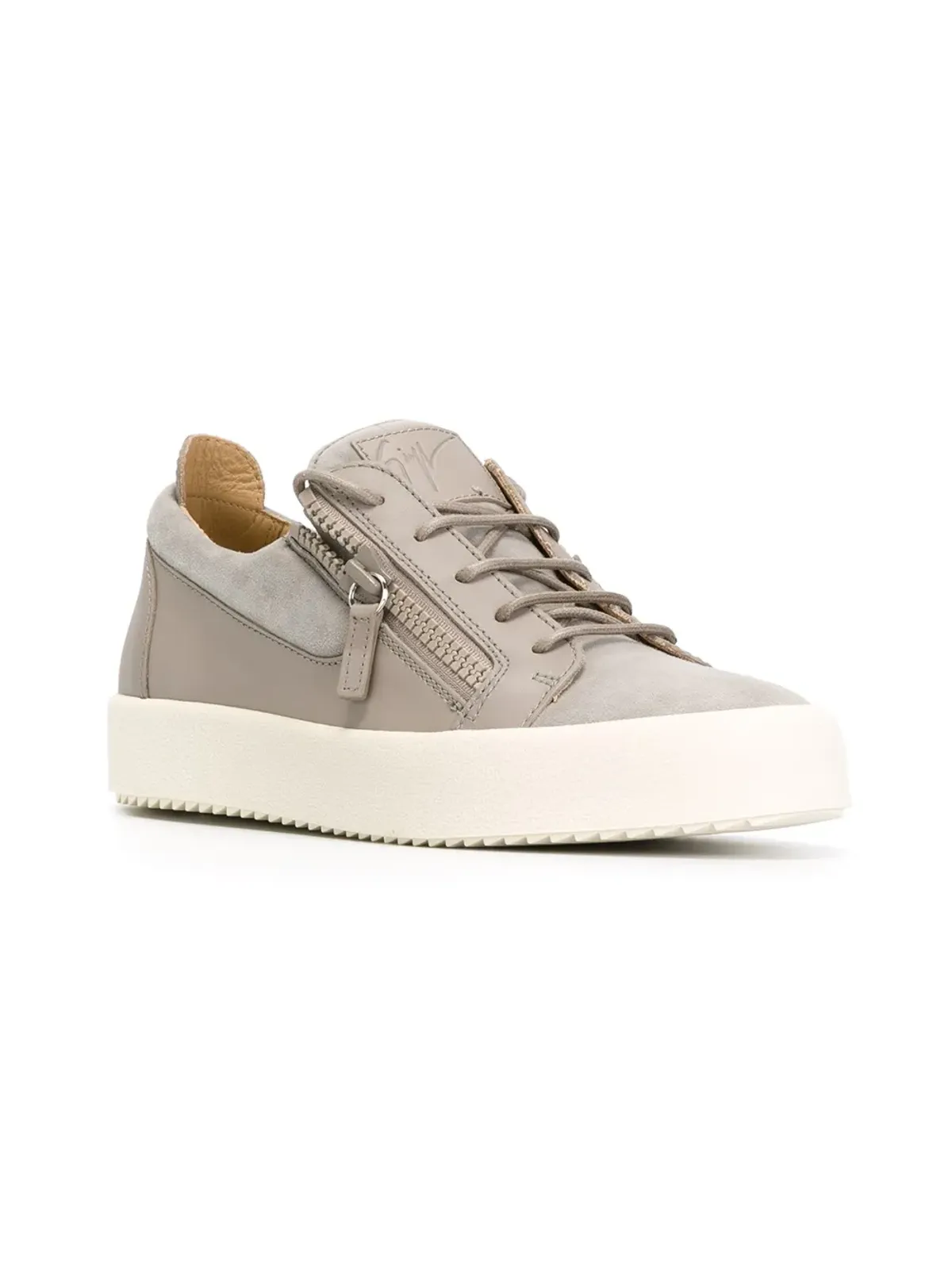 Giuseppe Zanotti フランキー ロー・トップスニーカー - グレー - 画像2