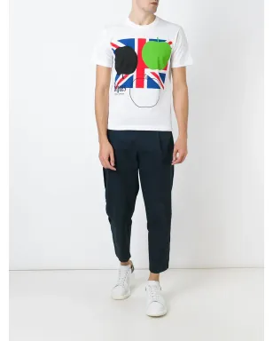 Comme Des Garçons ユニオンジャック プリント Tシャツ - サムネイル2
