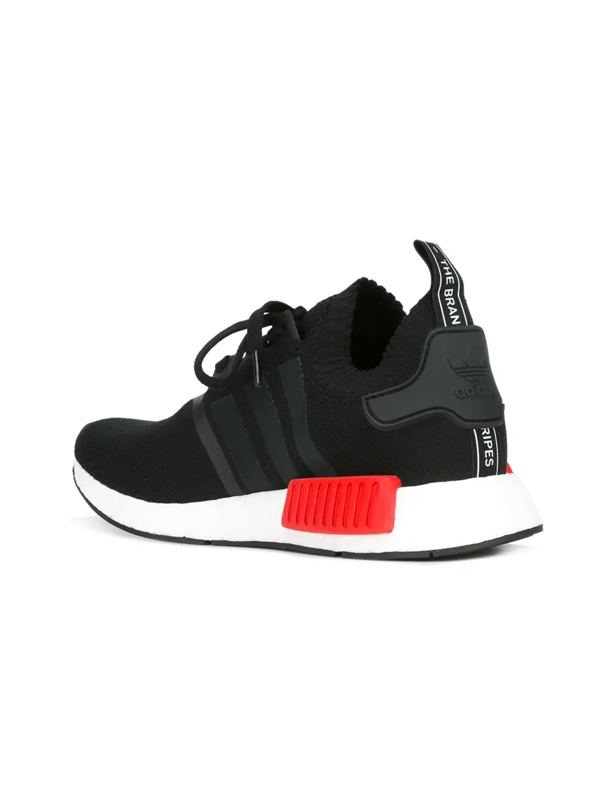 adidas NMD R1 Primeknit OG ブラック/レッド/ブルー スニーカー - 画像3