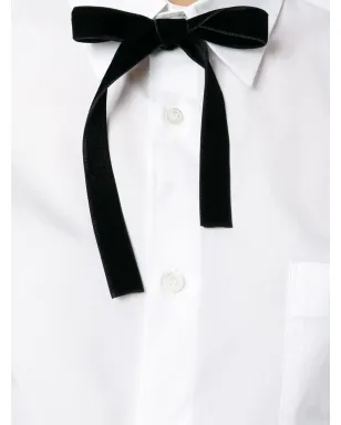 Comme Des Garçons Girl ボウタイシャツ - White - サムネイル5