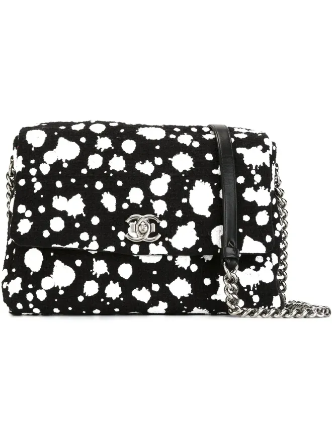 CHANEL Pre-Owned CHANEL Pre-Owned ペイントスプラッター ショルダーバッグの商品画像