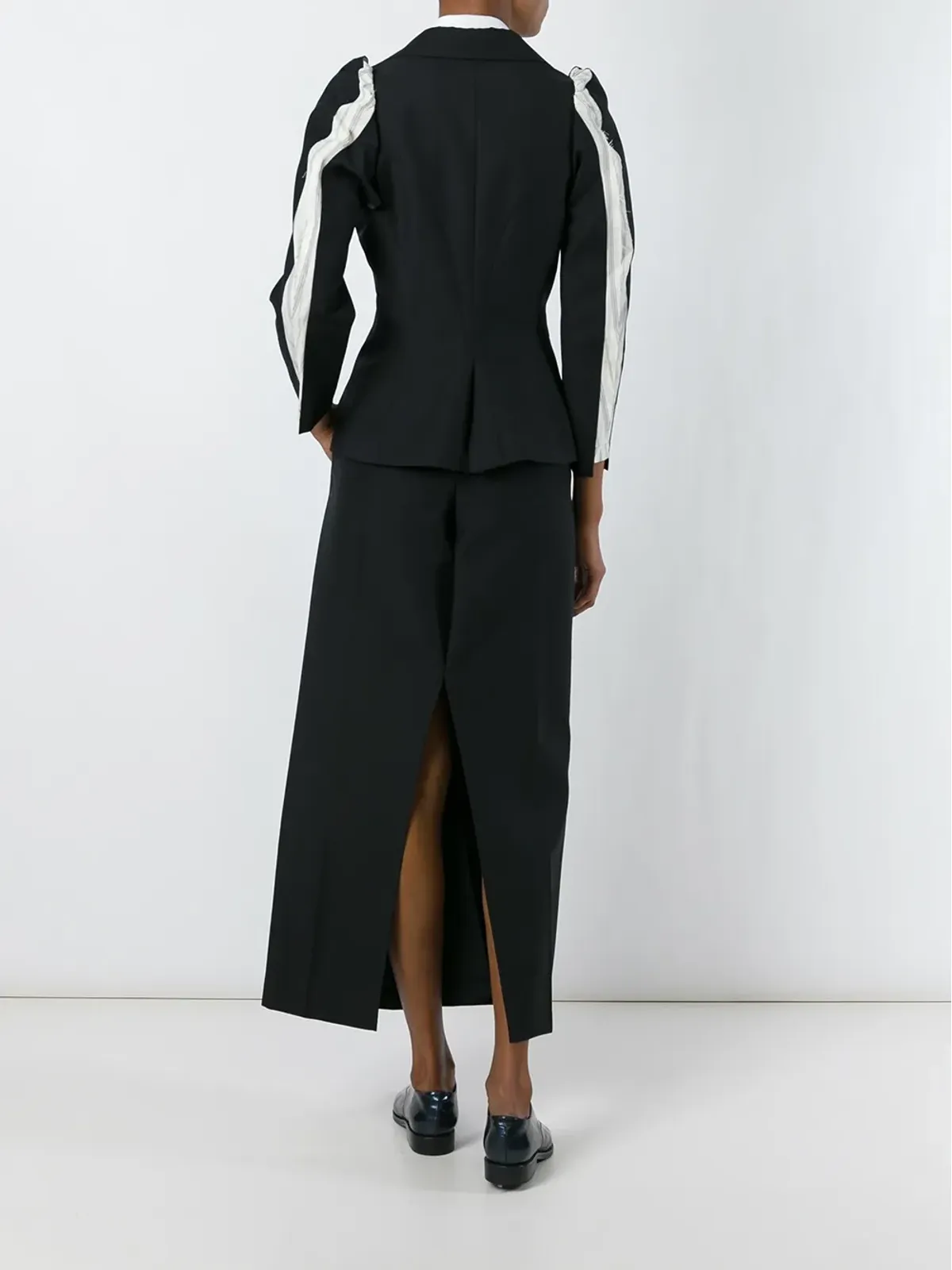 Junya Watanabe コントラスト袖トリムジャケット - 画像3