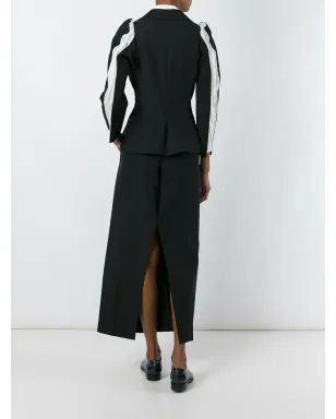 Junya Watanabe コントラスト袖トリムジャケット - サムネイル3