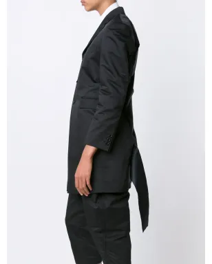 Comme Des Garçons リボンディテール ロングブレザー - サムネイル3