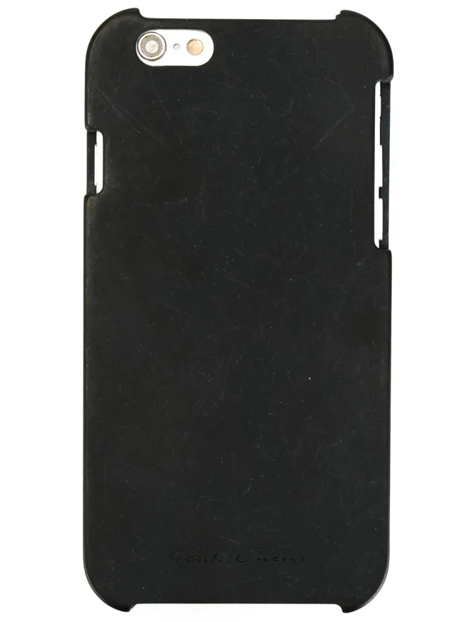 Rick Owens Rick Owens iPhone 6 ケース（傷つきエフェクト、ブラック）の商品画像