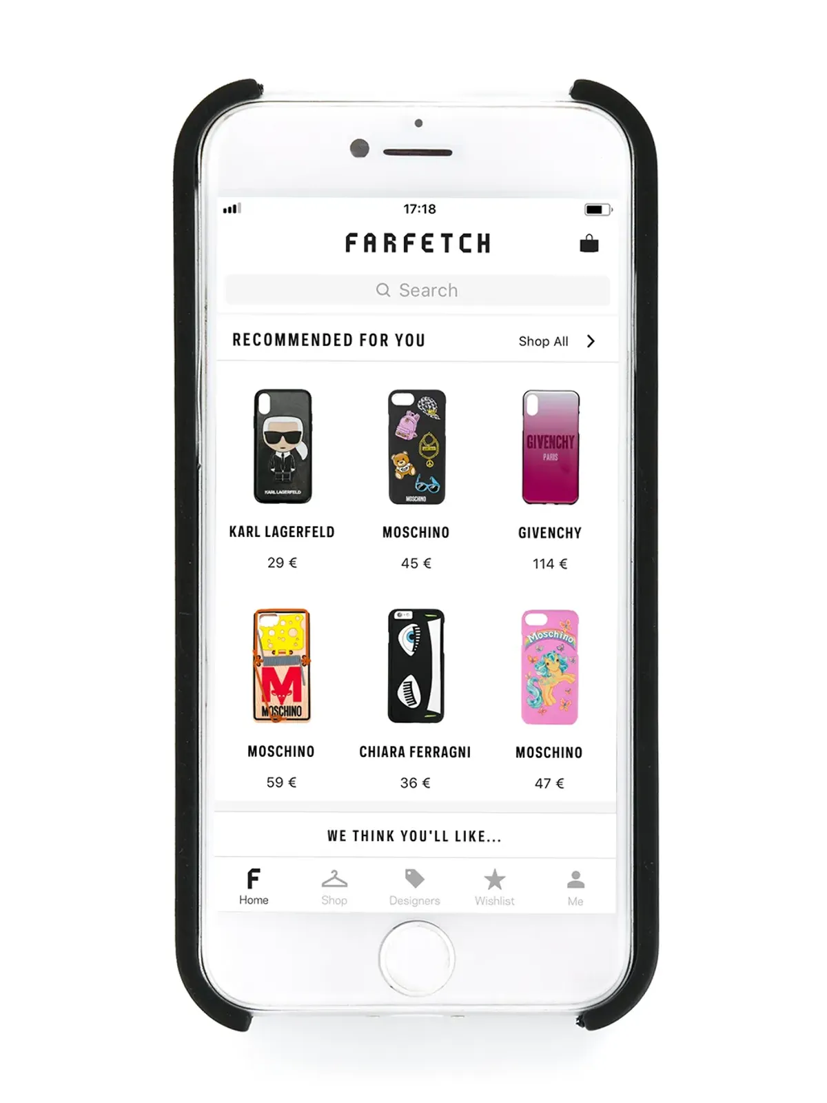 Rick Owens iPhone 6 ケース（傷つきエフェクト、ブラック） - 画像2