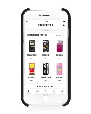 Rick Owens iPhone 6 ケース（傷つきエフェクト、ブラック） - サムネイル2