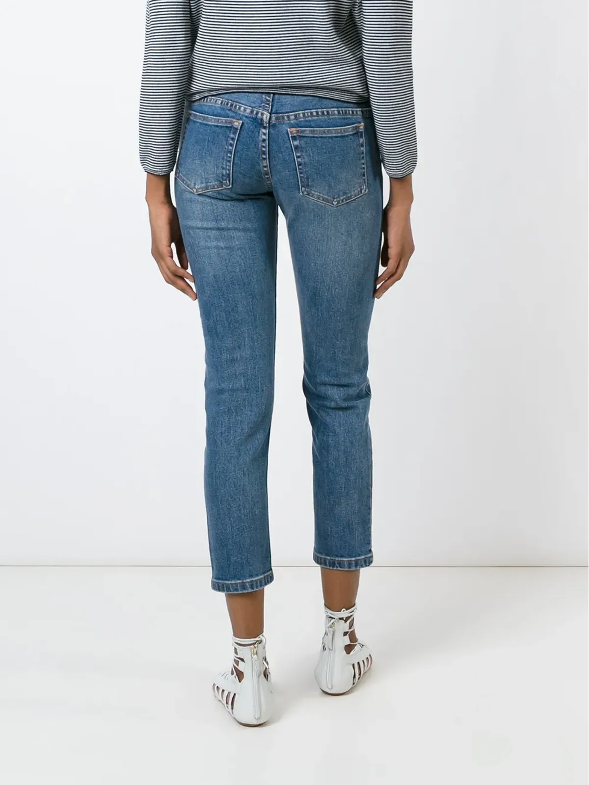 A.P.C. クロップドジーンズ - 画像5