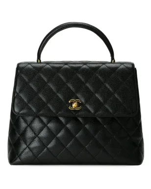 CHANEL Pre-Owned キルティング ロゴ トート - サムネイル1