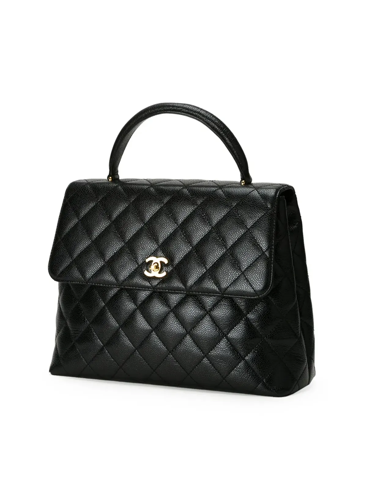 CHANEL Pre-Owned キルティング ロゴ トート - 画像4