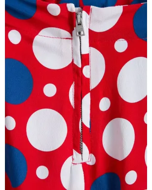 Marni Kids ドット柄パンツ - レッド - サムネイル3