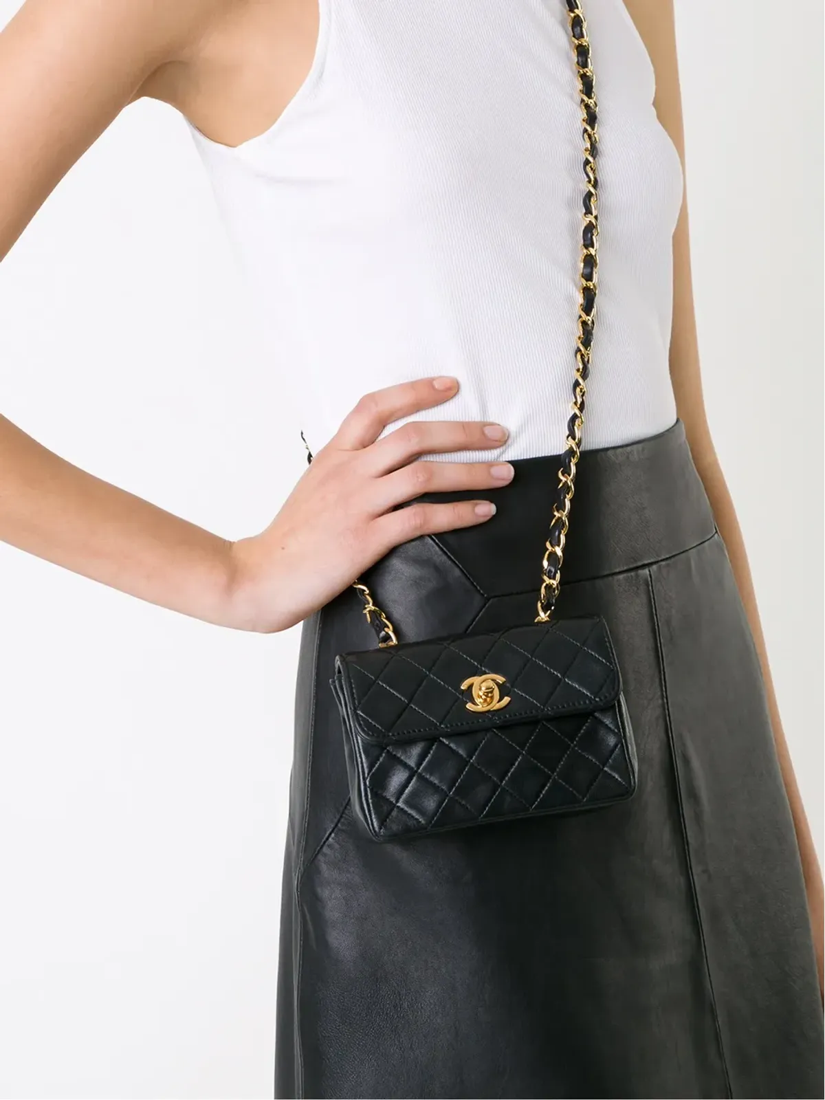 CHANEL Pre-Owned キルティングクロスボディバッグ - 画像2