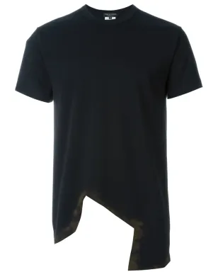 Comme des Garçons Homme Plus アシンメトリック Tシャツ（ブラック） - サムネイル1