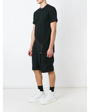Comme des Garçons Homme Plus アシンメトリック Tシャツ（ブラック） - サムネイル2