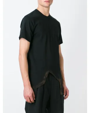 Comme des Garçons Homme Plus アシンメトリック Tシャツ（ブラック） - サムネイル3