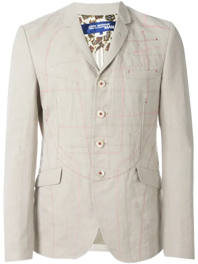 Junya Watanabe MAN Junya Watanabe MAN ステッチディテール ブレザーの商品画像