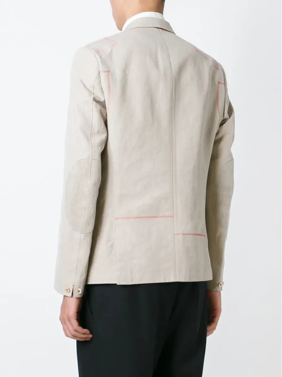 Junya Watanabe MAN ステッチディテール ブレザー - 画像4