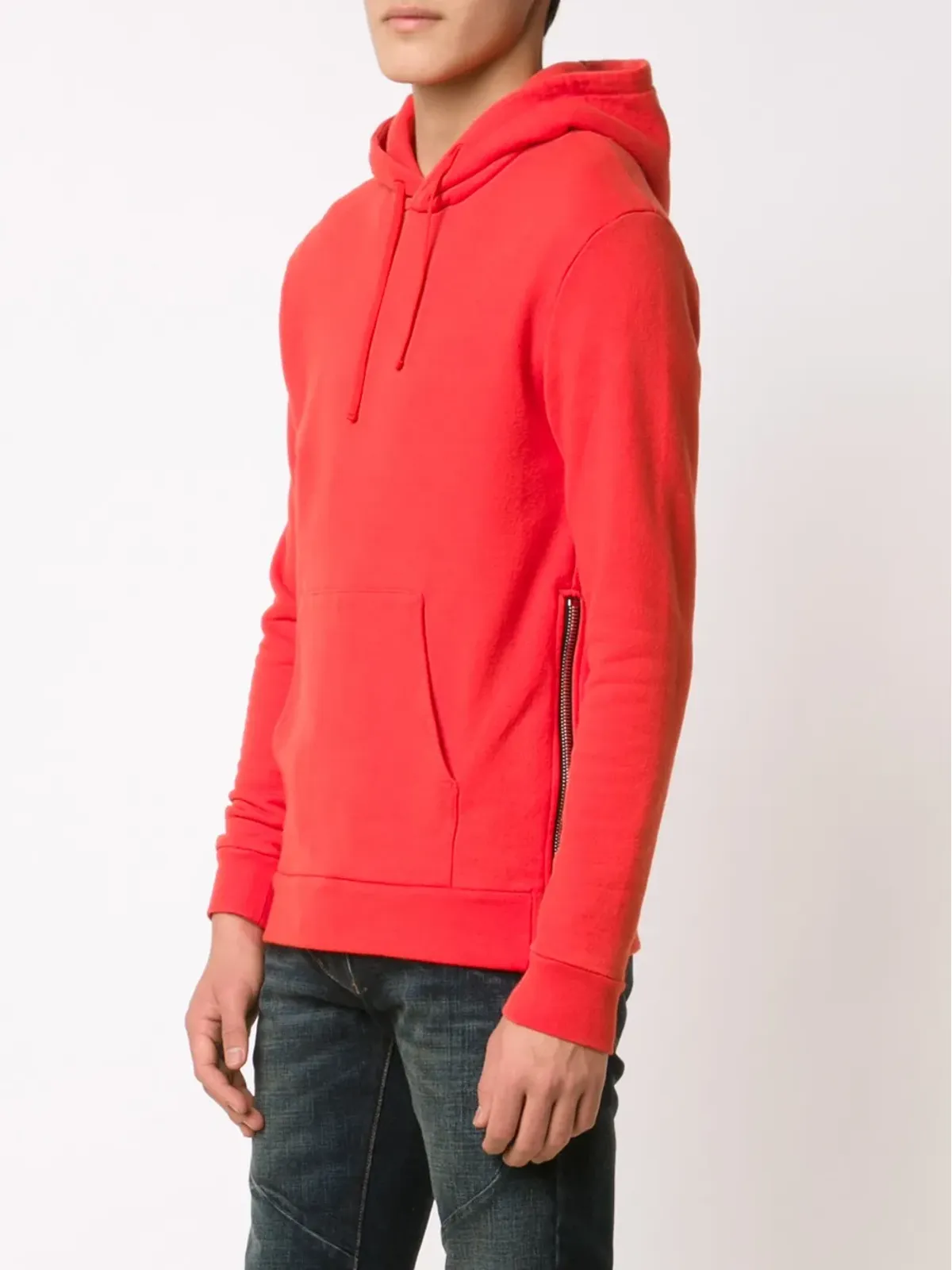 Balmain クラシックフーディ - レッド - 画像3