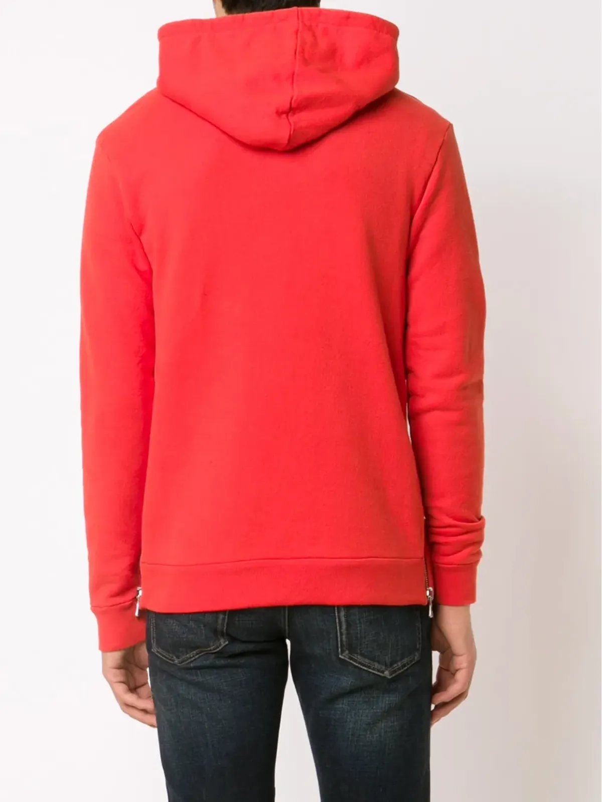 Balmain クラシックフーディ - レッド - 画像4