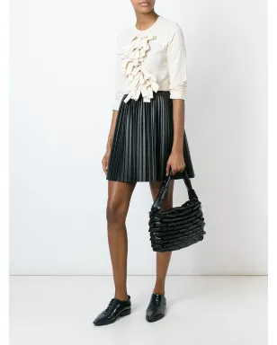 Noir Kei Ninomiya プリーツショルダーバッグ - サムネイル2