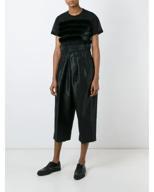 Comme Des Garçons アップリケファーTシャツ - サムネイル2