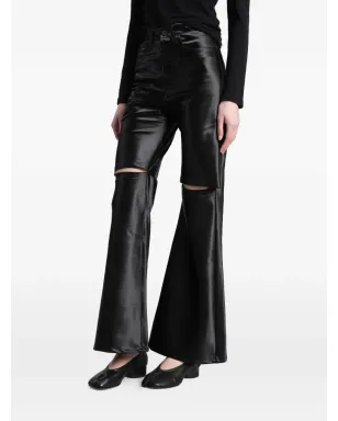 Junya Watanabe エンボス加工クロップドパンツ - サムネイル3