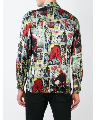 Jean Paul Gaultier Pre-Owned コミックプリントシャツ - Multicolour - サムネイル4