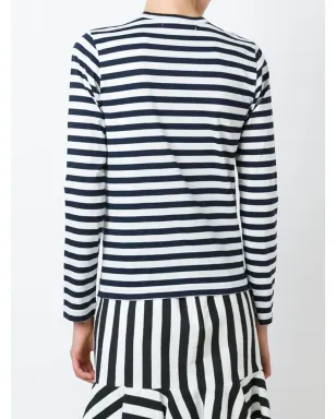 Comme Des Garçons Girl ストライプ『Girl』プリントTシャツ - サムネイル4