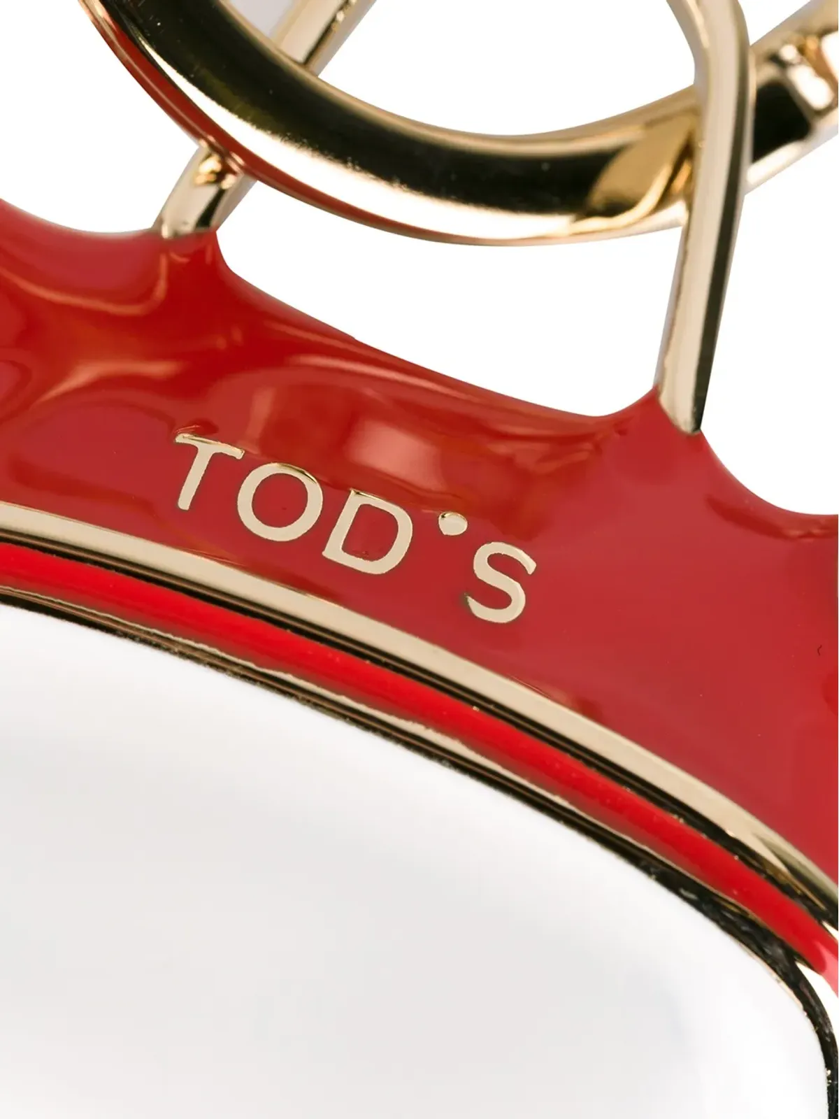 Tod's ロゴ トート キーホルダー - 画像2